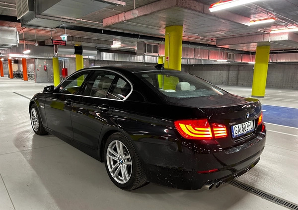 BMW Seria 5 cena 57900 przebieg: 260229, rok produkcji 2012 z Gdynia małe 529